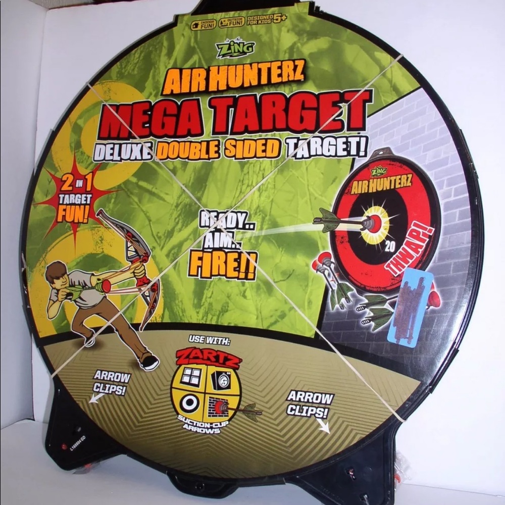 Zing Air Hunterz Mega Target Sign Double Sided